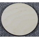 4" round coaster - Cherry