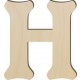 Letter H - 10" tall