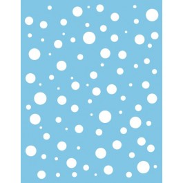 ST-049 - Stencil - Mat of varied circles