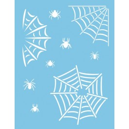 ST-051 - Stencil - Spider web