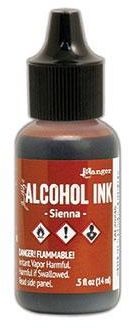 Encre alcool - Sienne