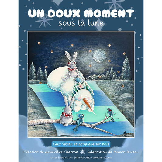 Un doux moment sous la lune