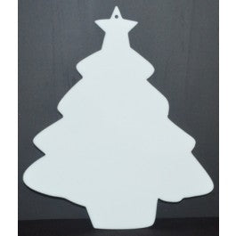 Sapin - Acrylique blanc - 10"