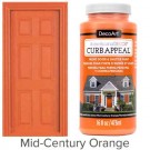 Curb Appeal - Mid Century Orange