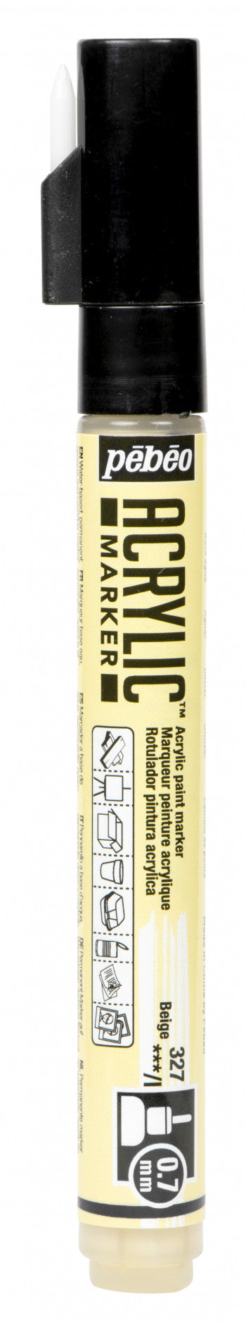 Acrylic Marker 0.7mm Pebeo     Beige