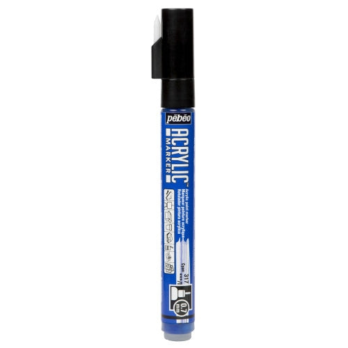 Acrylic Marker 0.7mm Pebo    Cyan - 317