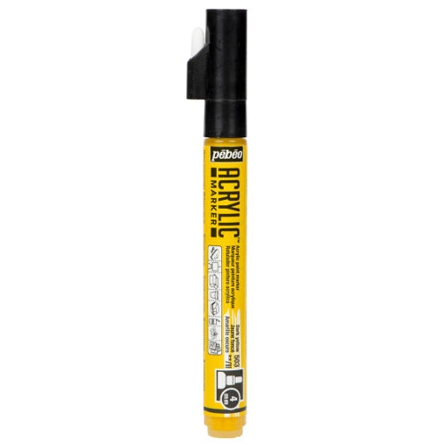 Acrylic Marker 4mm Pebeo       Jaune foncé