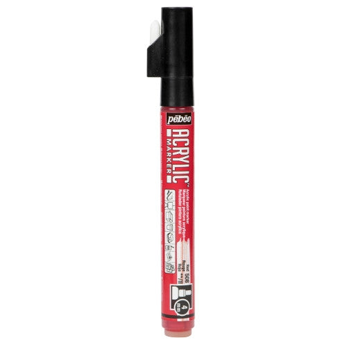 Acrylic Marker 4mm Pebeo      Rouge - 508