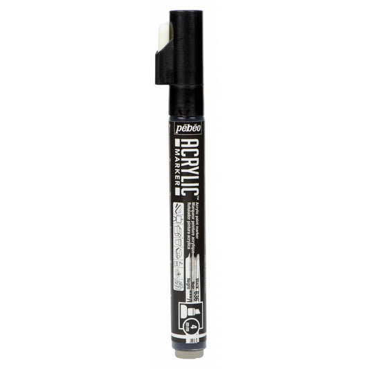 Acrylic Marker 4mm biseauté Pebeo      Noir - 536